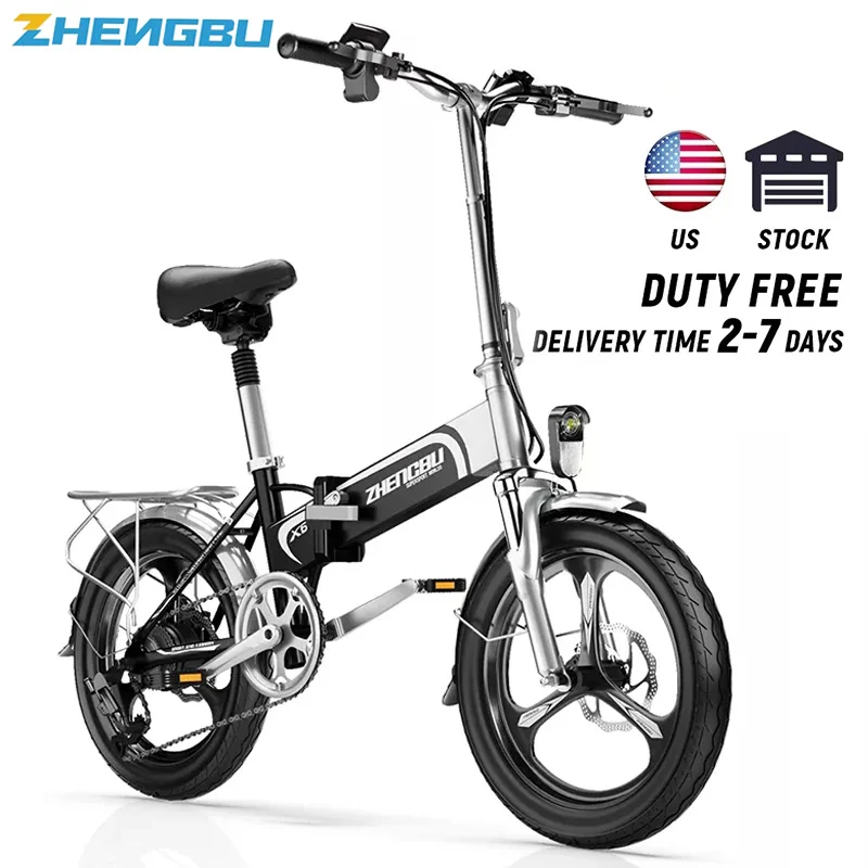ZHENGBU 48V 400W Electric Bike Adult 20Inch Foldable EBike 10AH Lithium Battery 35KM/H Folding City Electric Bicycle US Stock
ZHENGBU 48V 400W Electric Bike Adult 20Inch Foldable EBike 10AH Lithium Battery 35KM/H Folding City Electric Bicycle US Stock