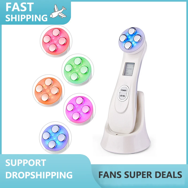 Face Lift Devices RF Microcurrent Skin Rejuvenation Facial Massager Light Therapy Anti Aging Wrinkle Beauty Apparatus
Face Lift Devices RF Microcurrent Skin Rejuvenation Facial Massager Light Therapy Anti Aging Wrinkle Beauty Apparatus
