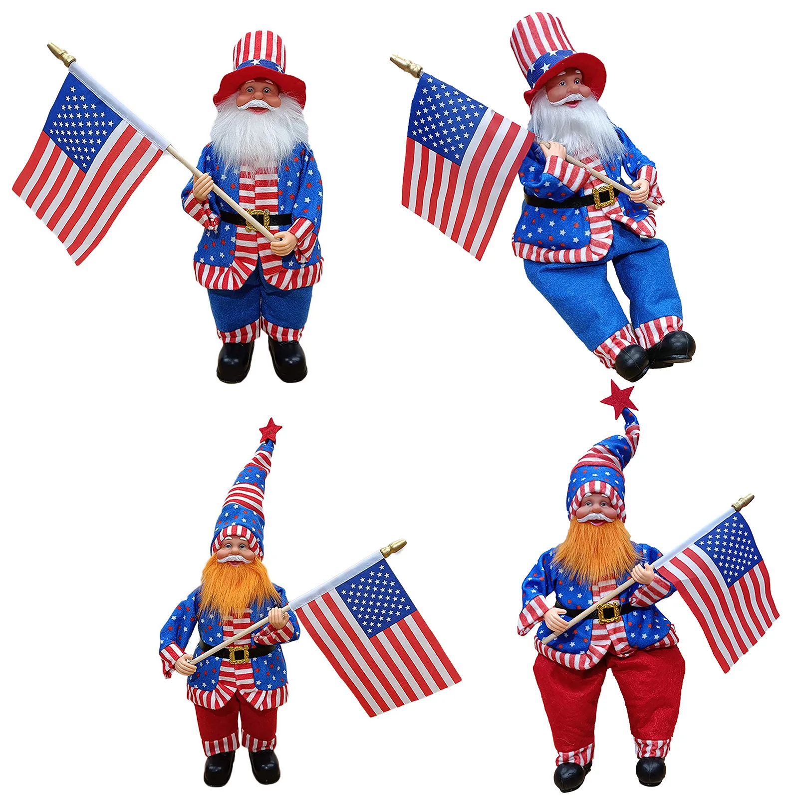 Patriotic Uncle Sam Ornaments Independence Day Decoration Uncle Sam Patriotic Ornaments Doll For Gifts Lucky Doll Table
Patriotic Uncle Sam Ornaments Independence Day Decoration Uncle Sam Patriotic Ornaments Doll For Gifts Lucky Doll Table