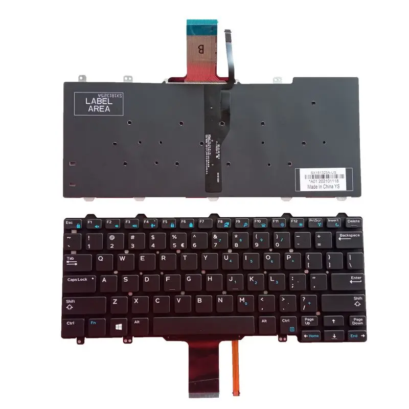 Новинка для DELL Latitude E7250 E5250 E5270 5250 7250 клавиатура с подсветкой США без рамки
Новинка для DELL Latitude E7250 E5250 E5270 5250 7250 клавиатура с подсветкой США без рамки