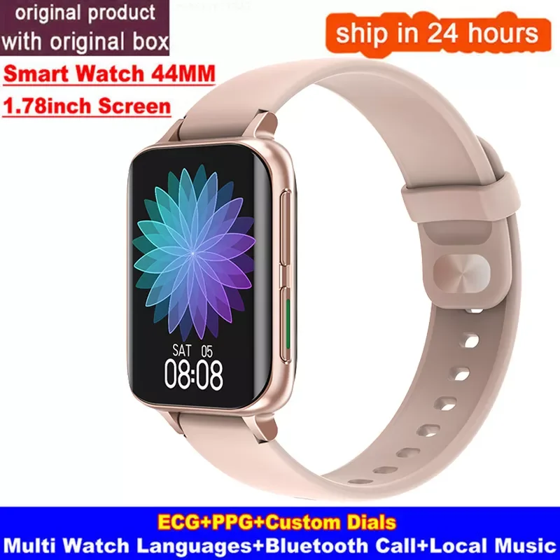 1.78 inch Women Smart Watch Men Phone Call ECG 420*485 Custom Watch Face Heart Rate Sport Fitness Tracker PK W46 FK88 Smartwatch 
1.78 inch Women Smart Watch Men Phone Call ECG 420*485 Custom Watch Face Heart Rate Sport Fitness Tracker PK W46 FK88 Smartwatch