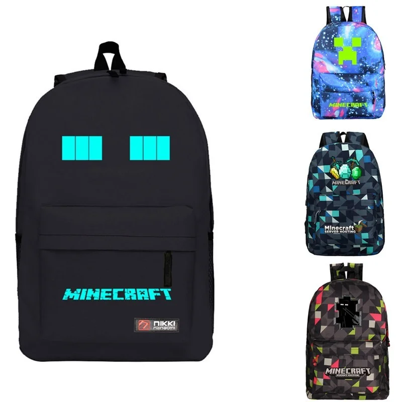 New Minecraft Games Backpack School Bags for Teenagers Unisex Schoolyard Laptop Steve Travel Casual Bags
New Minecraft Games Backpack School Bags for Teenagers Unisex Schoolyard Laptop Steve Travel Casual Bags