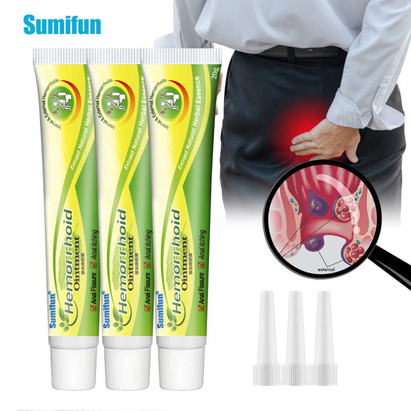 1/3 шт Sumifun новый уход за геморроем лечение анальной трещины кровотечение уход за телом мазь внутренний внешний сваи обезболивающий пластырь
1/3 шт Sumifun новый уход за геморроем лечение анальной трещины кровотечение уход за телом мазь внутренний внешний сваи обезболивающий пластырь