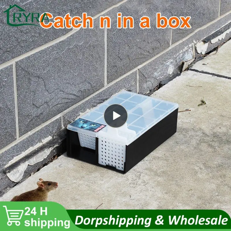Continuous Mousetrap Plastic Kitchen Mouse Cage Trap Catcher Non-toxic Pest Control Mouse Killer Rat Traps
Continuous Mousetrap Plastic Kitchen Mouse Cage Trap Catcher Non-toxic Pest Control Mouse Killer Rat Traps