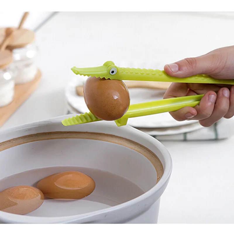 4Color Cute Hanging Crocodile Food Clip Cartoon Creative Food Clip Cake Rugged High Temper Egg Holder PP handle Kitchen Supplies
4Color Cute Hanging Crocodile Food Clip Cartoon Creative Food Clip Cake Rugged High Temper Egg Holder PP handle Kitchen Supplies