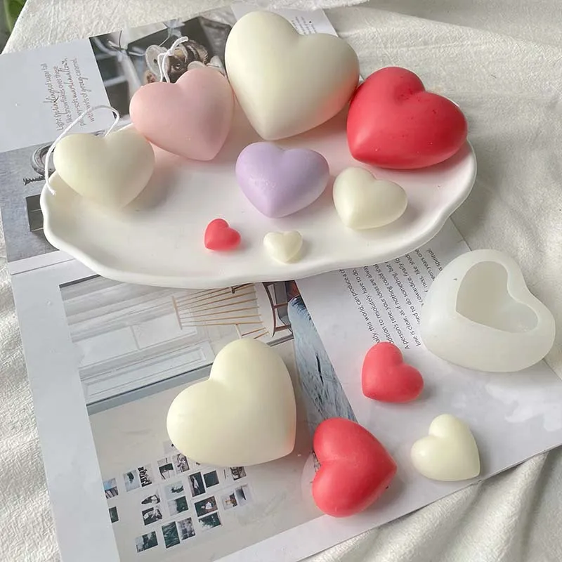 Mini Heart Silicone Candle Mold Handmade Decoration Gypsum Epoxy Resin Aromatherapy Silicone Molds for Succulents Cube Rubik
Mini Heart Silicone Candle Mold Handmade Decoration Gypsum Epoxy Resin Aromatherapy Silicone Molds for Succulents Cube Rubik