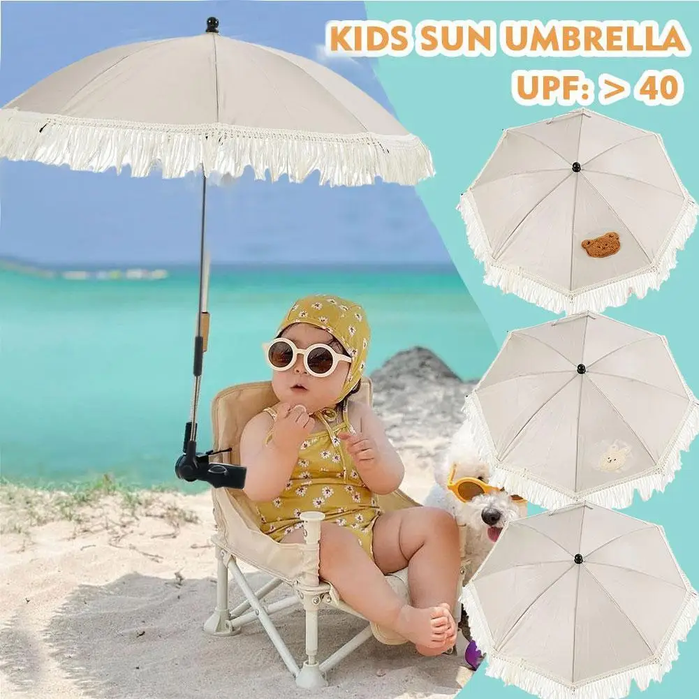 Beach Photography Children Baby Stroller Shade Sun Stroller Umbrella Props Protection Cute Bohemian Outdoor Parasol Sunshade
Beach Photography Children Baby Stroller Shade Sun Stroller Umbrella Props Protection Cute Bohemian Outdoor Parasol Sunshade