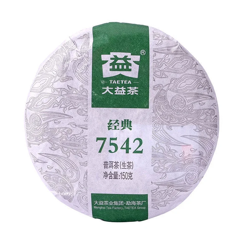 Special Grade 2018yr TAETEA 7542 Dayi Raw Pu Erh Chinese Tea Menghai Tea Batch Raw Puer Chinese Tea Cake 150g Dropshipping
Special Grade 2018yr TAETEA 7542 Dayi Raw Pu Erh Chinese Tea Menghai Tea Batch Raw Puer Chinese Tea Cake 150g Dropshipping