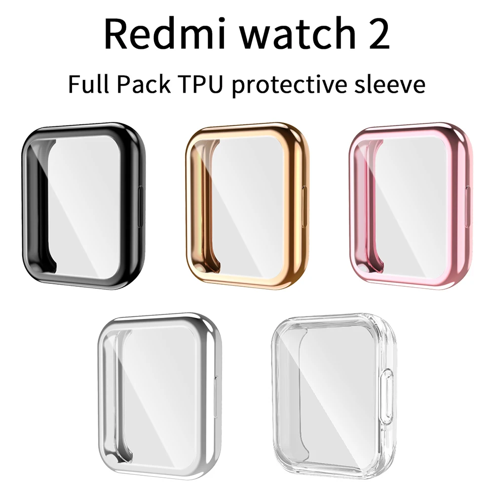 Чехол для корпуса часов Redmi Watch 2, защитный чехол для экрана смарт-часов, защитный чехол из ТПУ, сменный аксессуар
Чехол для корпуса часов Redmi Watch 2, защитный чехол для экрана смарт-часов, защитный чехол из ТПУ, сменный аксессуар