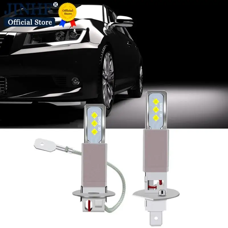 

Фонари головного света для мотоциклов, лампы для противотуманных фар H1 H3, лампы для фар головного света, 80 Вт, автомобильные фары, 12 В, 2 шт.