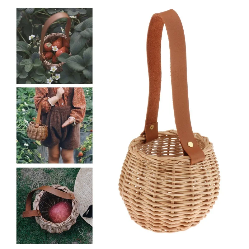 Woven Storage Basket Plant Wicker Hanging Baskets Garden Flower Vase Potted Plant Pot with Leather Handle Storage Baskets
Woven Storage Basket Plant Wicker Hanging Baskets Garden Flower Vase Potted Plant Pot with Leather Handle Storage Baskets