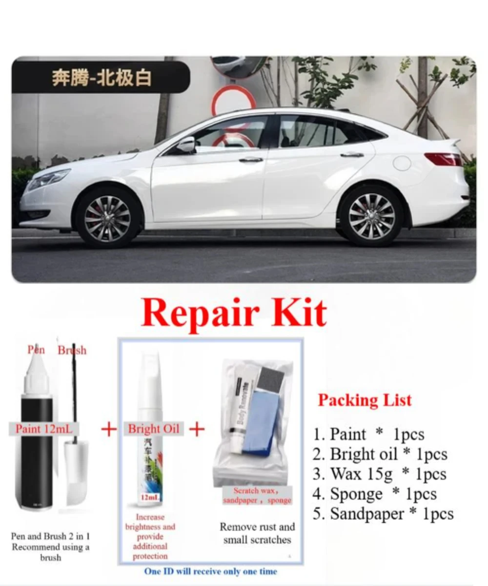 Набор для ремонта царапин: адаптер для FAW BESTURN B70 T77 T55 B30 B50 X40, корректор краски, цвет Arctic White, автомобильное покрытие, карандаш для подкраски автомобиля
Набор для ремонта царапин: адаптер для FAW BESTURN B70 T77 T55 B30 B50 X40, корректор краски, цвет Arctic White, автомобильное покрытие, карандаш для подкраски автомобиля