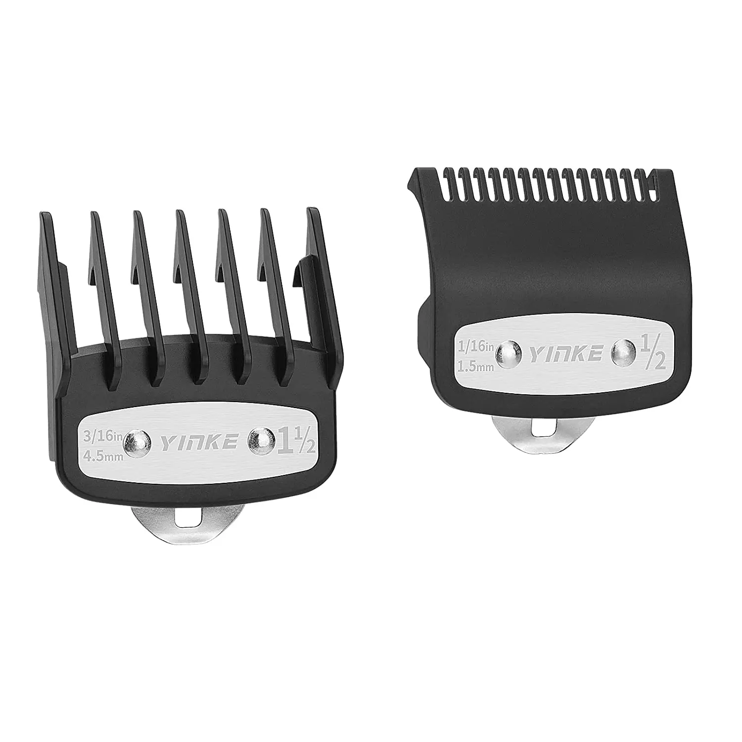 YINKE Clipper Guards Premium for Wahl Hair Clippers Trimmers with Metal Clip 2/ 3 /6 Cutting Lengths
YINKE Clipper Guards Premium for Wahl Hair Clippers Trimmers with Metal Clip 2/ 3 /6 Cutting Lengths