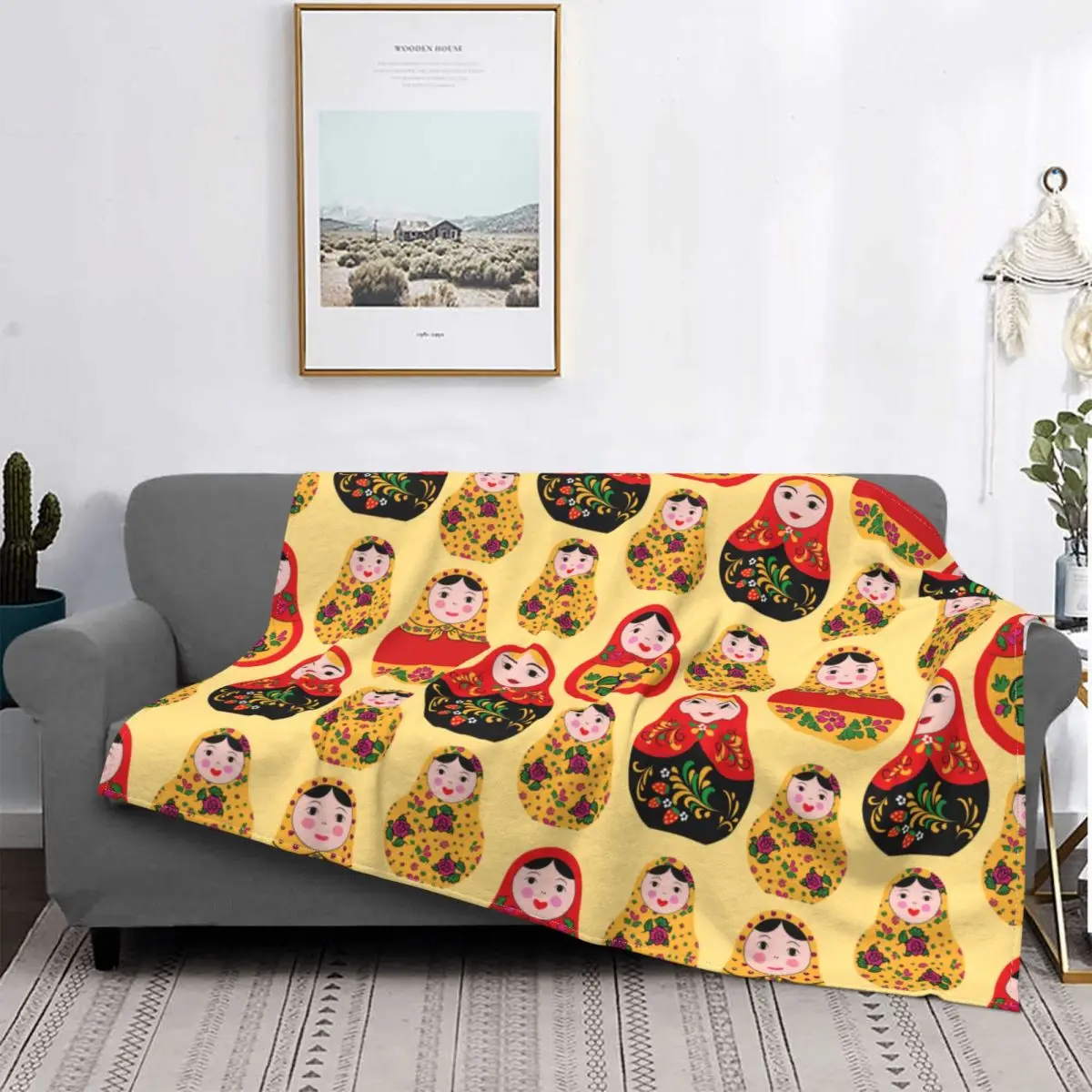 Matryoshka Russian Doll Pattern Blankets Fleece Printed Cartoon Anime Plaid Portable Warm Throw Blanket for Home Couch Bedspread
Matryoshka Russian Doll Pattern Blankets Fleece Printed Cartoon Anime Plaid Portable Warm Throw Blanket for Home Couch Bedspread