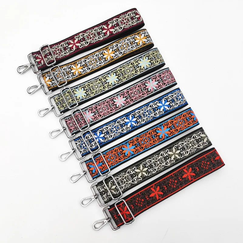 Ethnic Style Bag Belt Embroidery Bag Belt Adjustable Bag Strap Wide Shoulder Strap Stylish All-match Bag Strap Jacquard Bag Belt
Ethnic Style Bag Belt Embroidery Bag Belt Adjustable Bag Strap Wide Shoulder Strap Stylish All-match Bag Strap Jacquard Bag Belt