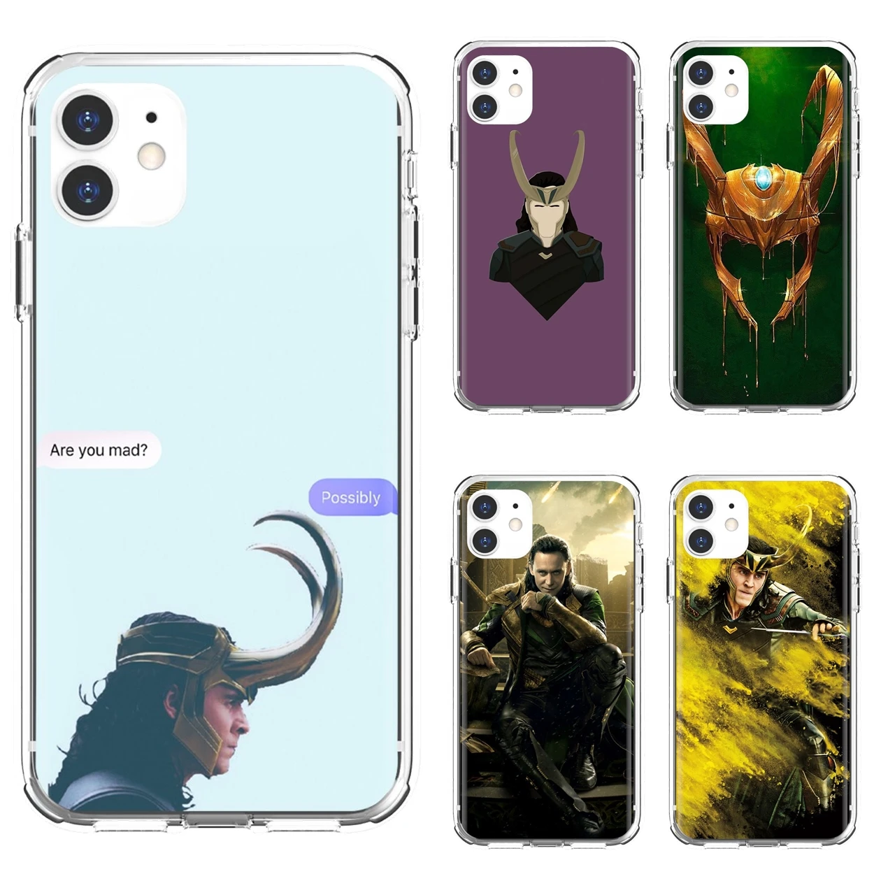 Дешевый силиконовый чехол для телефона Loki-Tom-Hiddleston Xiaomi Redmi Note 10 10s 3S 4 4X 5 6 6A 7 8 8T 7A 9 9T