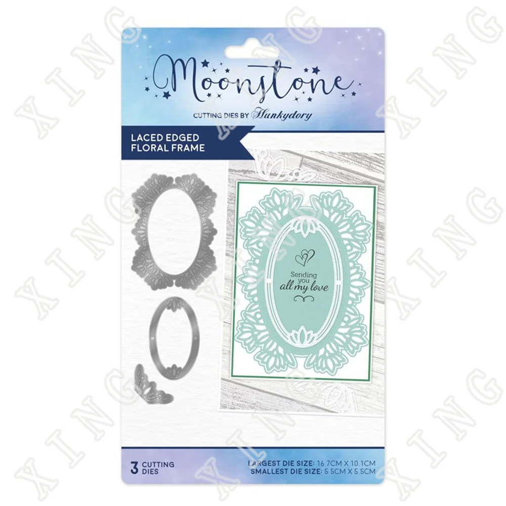2022 Spring New Lace Edged Floral Frame Cutting Dies Diy Craft Paper Scrapbooking Greeting Cards Decoration Embossing Molds
2022 Spring New Lace Edged Floral Frame Cutting Dies Diy Craft Paper Scrapbooking Greeting Cards Decoration Embossing Molds