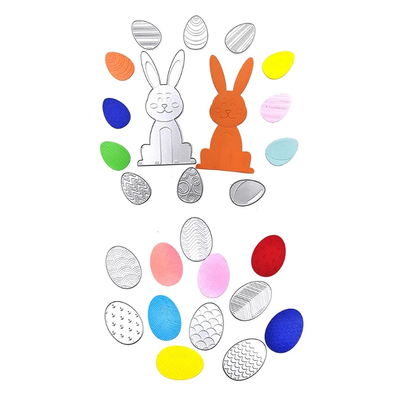 2PCS Easter Cutting Dies Happy Easter Letter and Bunny Rabbit Metal Stencil Template for DIY Scrapbook Album Paper Card
2PCS Easter Cutting Dies Happy Easter Letter and Bunny Rabbit Metal Stencil Template for DIY Scrapbook Album Paper Card