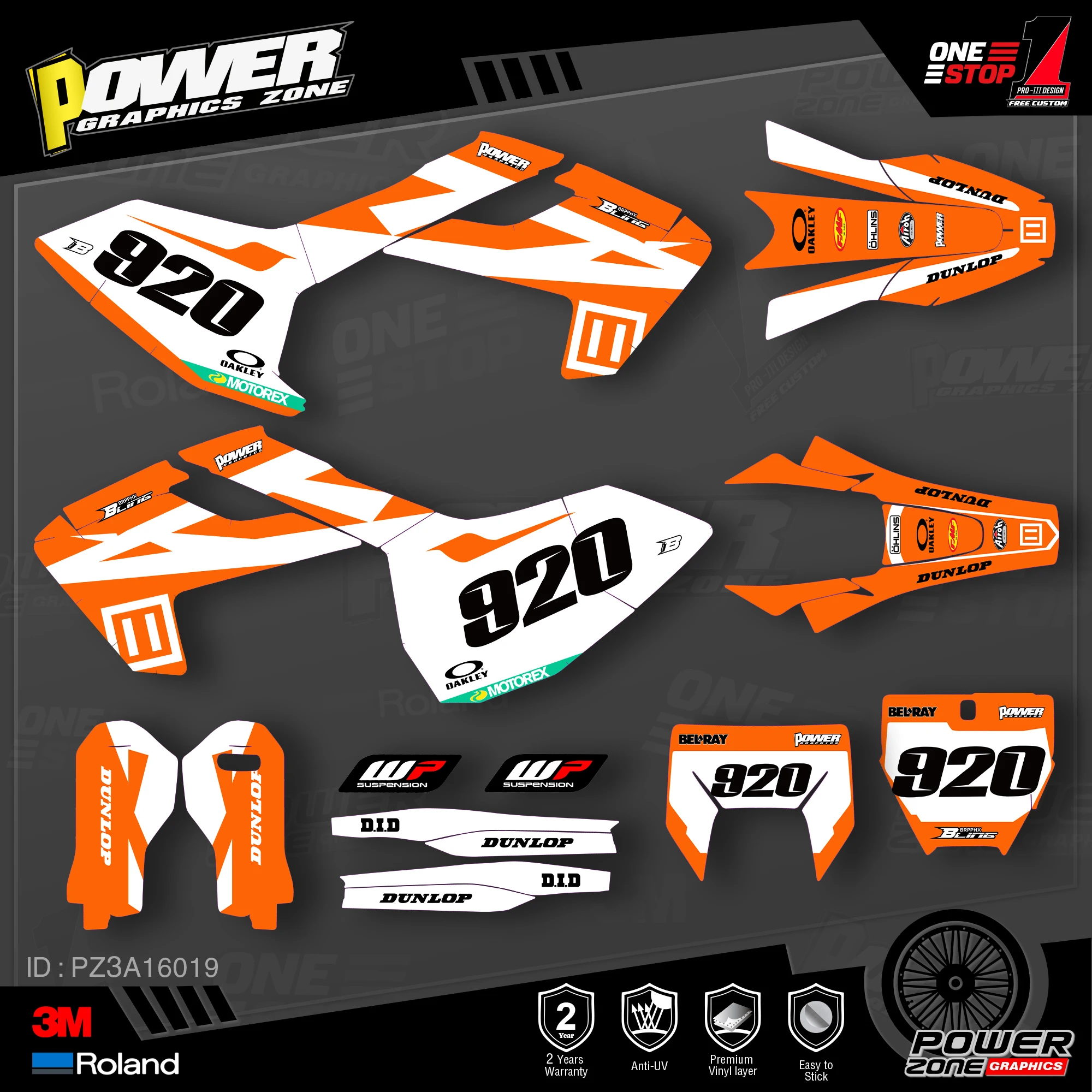 PowerZone Custom Team Graphics Decals 3M Stickers Kit For Husqvarna Sticker 2016-18 TC FC TX FX FS 2017-19 TE FE 125-450cc 19
PowerZone Custom Team Graphics Decals 3M Stickers Kit For Husqvarna Sticker 2016-18 TC FC TX FX FS 2017-19 TE FE 125-450cc 19