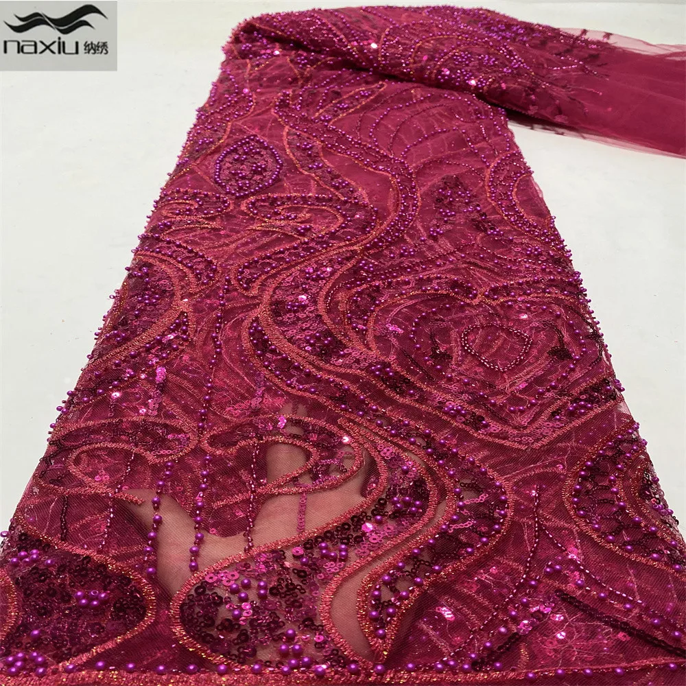Madison African Groom Beaded Lace Fabric 2022 High Quality Lace Nigerian Sequin Lace Fabric French Lace Fabric For Wedding
Madison African Groom Beaded Lace Fabric 2022 High Quality Lace Nigerian Sequin Lace Fabric French Lace Fabric For Wedding