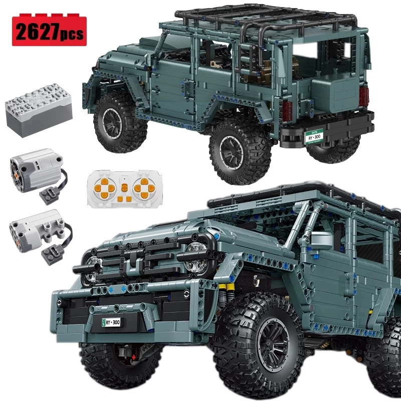 NEW MOC Technical Off-road Vehicle Building Blocks Model City Truck Car Remote Control SUV Brick Toys for Kids Boys Gift
NEW MOC Technical Off-road Vehicle Building Blocks Model City Truck Car Remote Control SUV Brick Toys for Kids Boys Gift