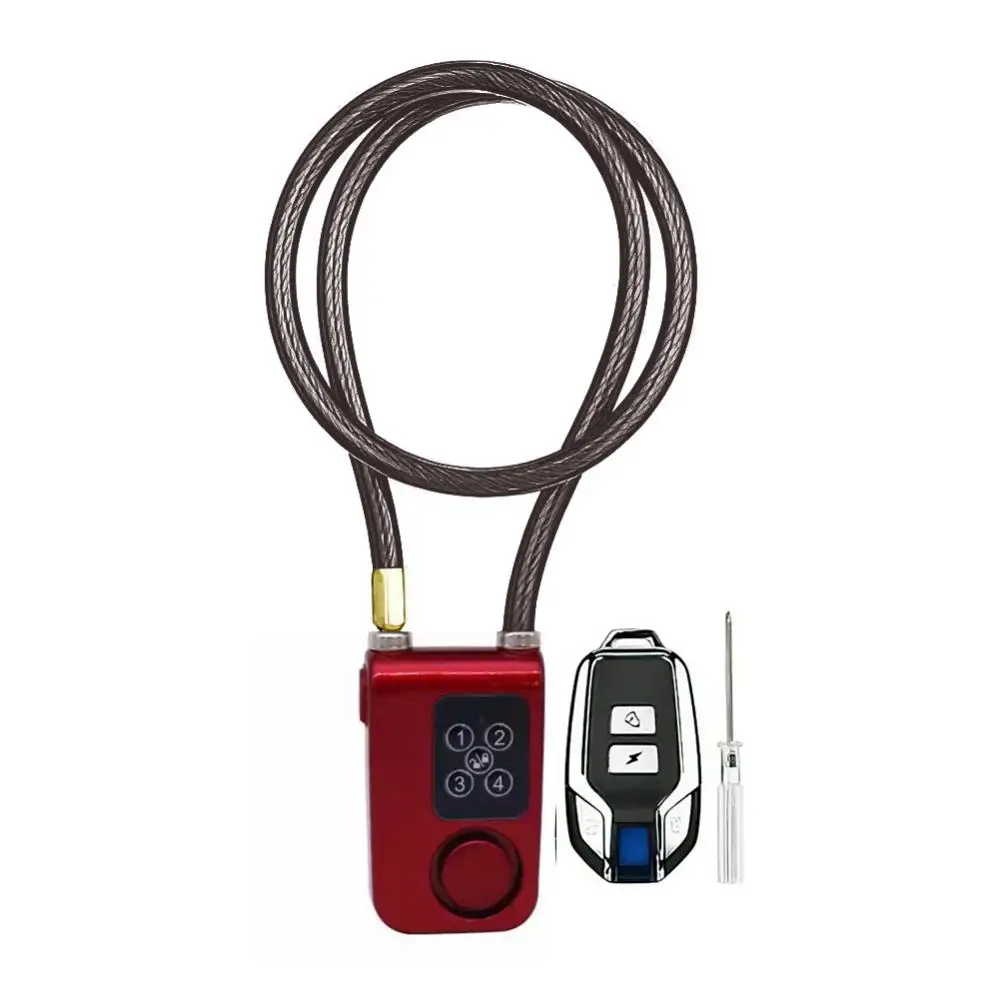 

Противоугонная вибрационная сигнализация, совместимая с Bluetooth, водонепроницаемая Ip55, 110 дБ, велосипедный Сейф для велосипеда, умный электронный замок
