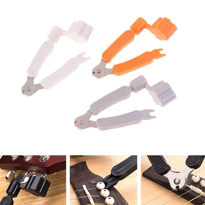 3 in 1 Guitar string changer Multifunction Guitar winder string cutter Pin Puller For guitars banjos mandolins Accessories
3 in 1 Guitar string changer Multifunction Guitar winder string cutter Pin Puller For guitars banjos mandolins Accessories