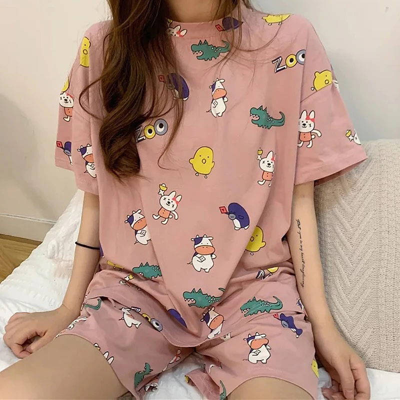 Комплект ночных шорт 2XL для девочек, Женская пижама, одежда для сна, ночная рубашка с принтом для M-женская пижама, милая мультяшная одежда, ле...
Комплект ночных шорт 2XL для девочек, Женская пижама, одежда для сна, ночная рубашка с принтом для M-женская пижама, милая мультяшная одежда, ле...