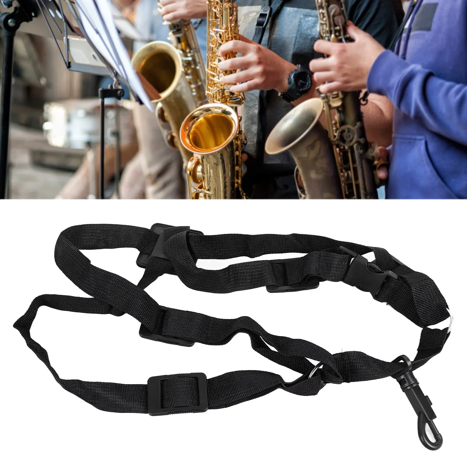 Saxophone Harness Strap Sax Shoulder Chest Belt Instrument Accessory For Playing CA152
Saxophone Harness Strap Sax Shoulder Chest Belt Instrument Accessory For Playing CA152