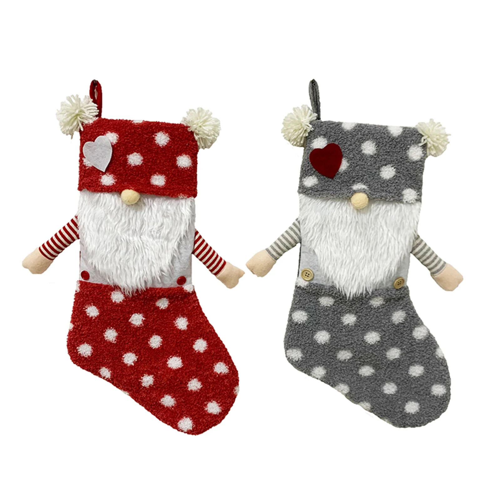 2pcs Festival Cute Holiday DIY Hanging Ornament Gift Bag Cartoon Home Decor Reusable Washable Christmas Stocking Faceless Gnome
2pcs Festival Cute Holiday DIY Hanging Ornament Gift Bag Cartoon Home Decor Reusable Washable Christmas Stocking Faceless Gnome
