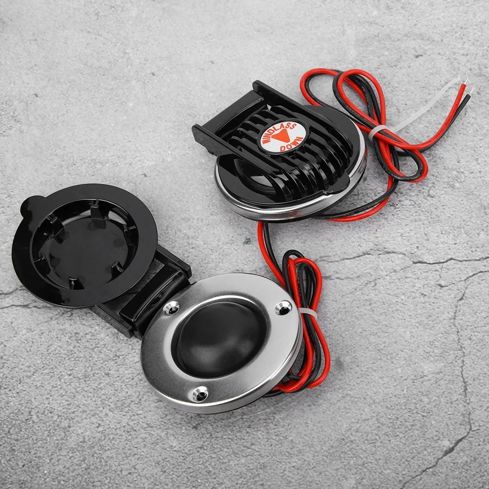 One Pair Marine Universal Windlass Foot Switch Up and Down Boat Ship Anchor Winch Switches windlass windlass
One Pair Marine Universal Windlass Foot Switch Up and Down Boat Ship Anchor Winch Switches windlass windlass