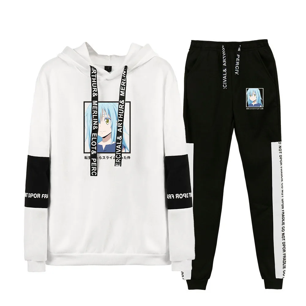 2022 New Anime That Time I Got Reincarnated As A Slime Casual Tracksuit Men Sets Hoodie and Pants Two Piece Set Hooded Sweatshir
2022 New Anime That Time I Got Reincarnated As A Slime Casual Tracksuit Men Sets Hoodie and Pants Two Piece Set Hooded Sweatshir