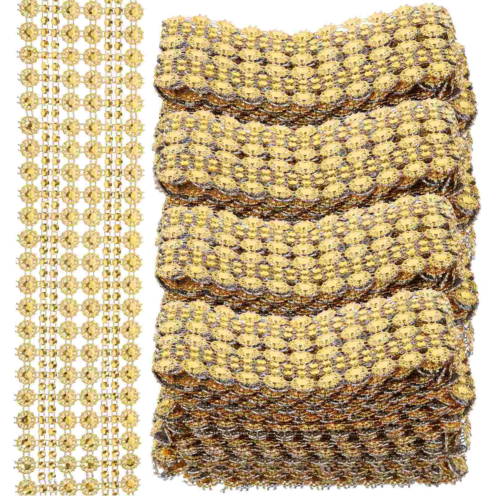 4 Pcs Wedding Ribbon DIY Clothing Diamond Row Clothes Accessory Decorative Trim Cuttable Costume Crafted Multi-function Bride
4 Pcs Wedding Ribbon DIY Clothing Diamond Row Clothes Accessory Decorative Trim Cuttable Costume Crafted Multi-function Bride