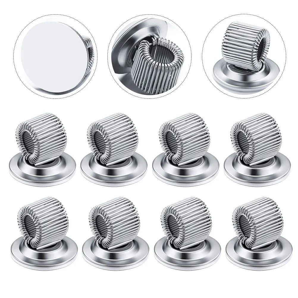 12 Pcs Metal Pen Spring Loop Organizer Magnetic Holder Frame Clamp Iron Notebook
12 Pcs Metal Pen Spring Loop Organizer Magnetic Holder Frame Clamp Iron Notebook