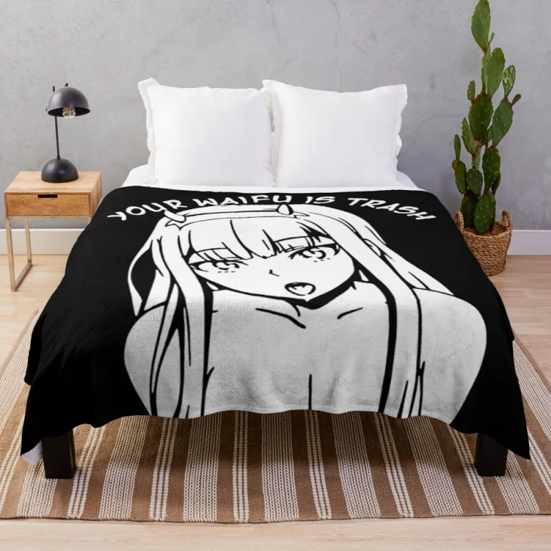 Zero Two Darling in the Franxx Waifu Throw Blanket Sleeping Bag Blanket Big Thick Furry Couple Blanket Giant Sofa Blanket
Zero Two Darling in the Franxx Waifu Throw Blanket Sleeping Bag Blanket Big Thick Furry Couple Blanket Giant Sofa Blanket