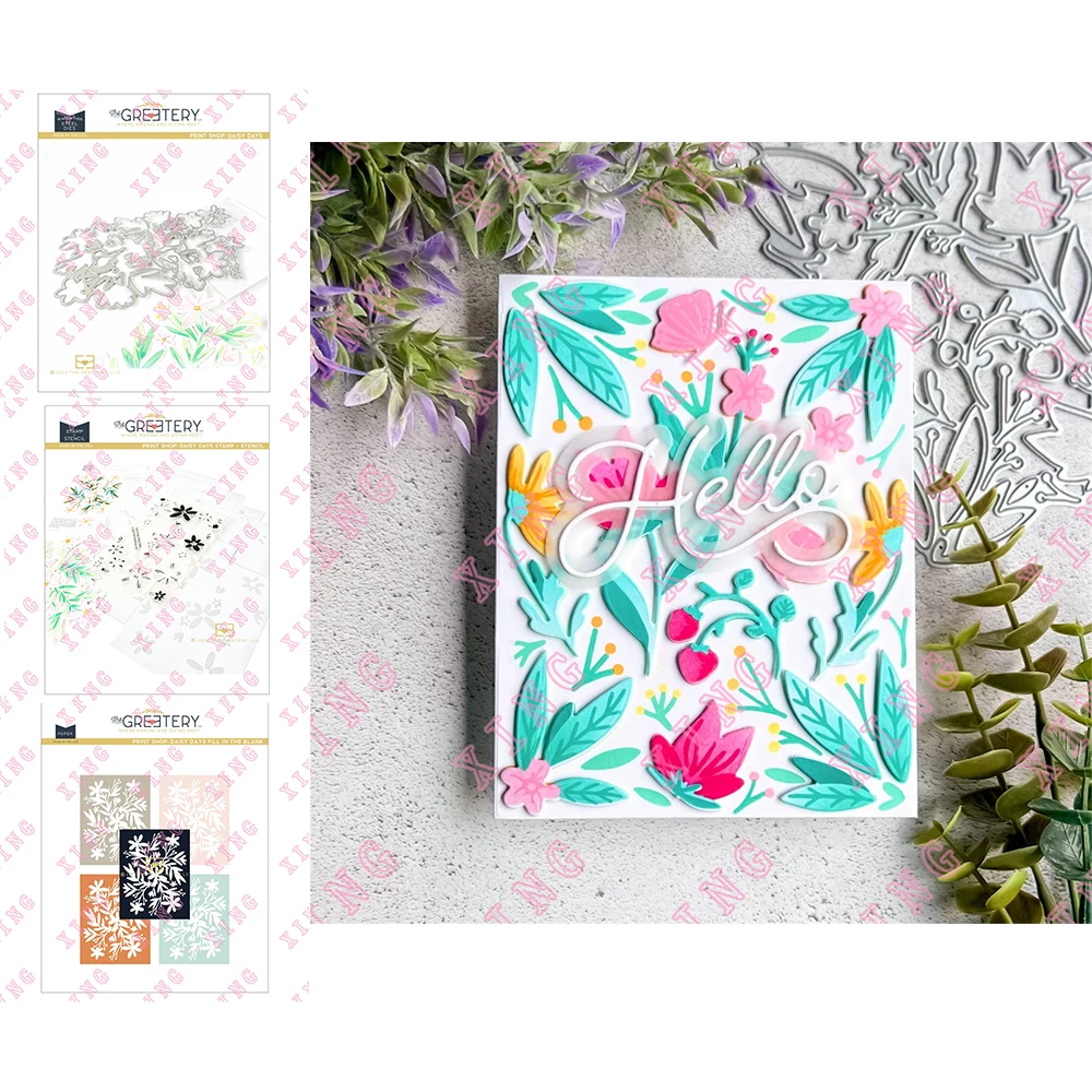 New Hot Sale Scrapbook Diary Decoration Stencil Daisy Days Metal Cutting Dies Embossing Template Diy Greeting Card Handmade Mold
New Hot Sale Scrapbook Diary Decoration Stencil Daisy Days Metal Cutting Dies Embossing Template Diy Greeting Card Handmade Mold