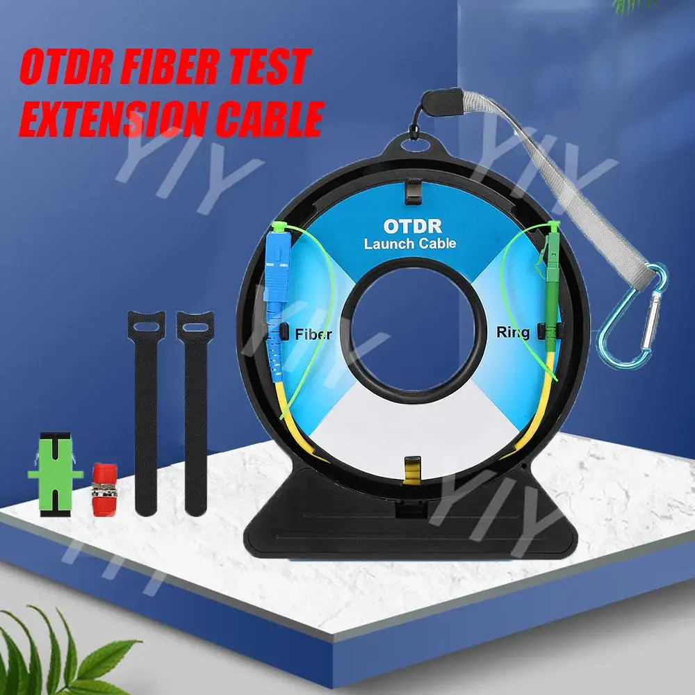 Free Shipping SC/FC/ST/LC-APC/UPC Fiber Optic OTDR Launch Cable Box ,Fiber Rings 150M OTDR Dead Zone Eliminator SM 1310/1550nm
Free Shipping SC/FC/ST/LC-APC/UPC Fiber Optic OTDR Launch Cable Box ,Fiber Rings 150M OTDR Dead Zone Eliminator SM 1310/1550nm