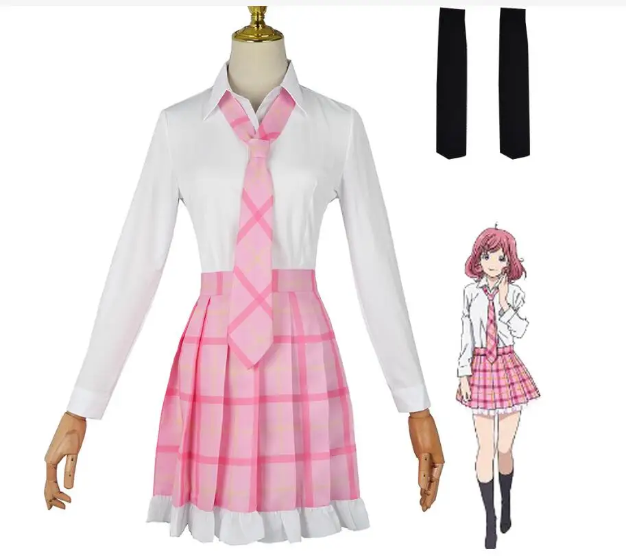 Anime Noragami Cosplay Ebisu Kofuku Costume JK uniform Sailor dress suit school uniform shirt skirt suit halloween
Anime Noragami Cosplay Ebisu Kofuku Costume JK uniform Sailor dress suit school uniform shirt skirt suit halloween