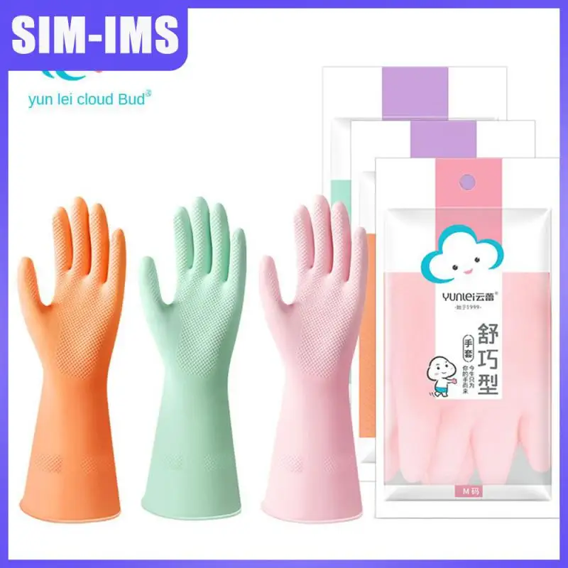 Durable Cleaning Scrubber Waterproof Thickened Dishwashing Glove Kitchen 1pair Cleaning Gloves Safe Material Soft Fit
Durable Cleaning Scrubber Waterproof Thickened Dishwashing Glove Kitchen 1pair Cleaning Gloves Safe Material Soft Fit
