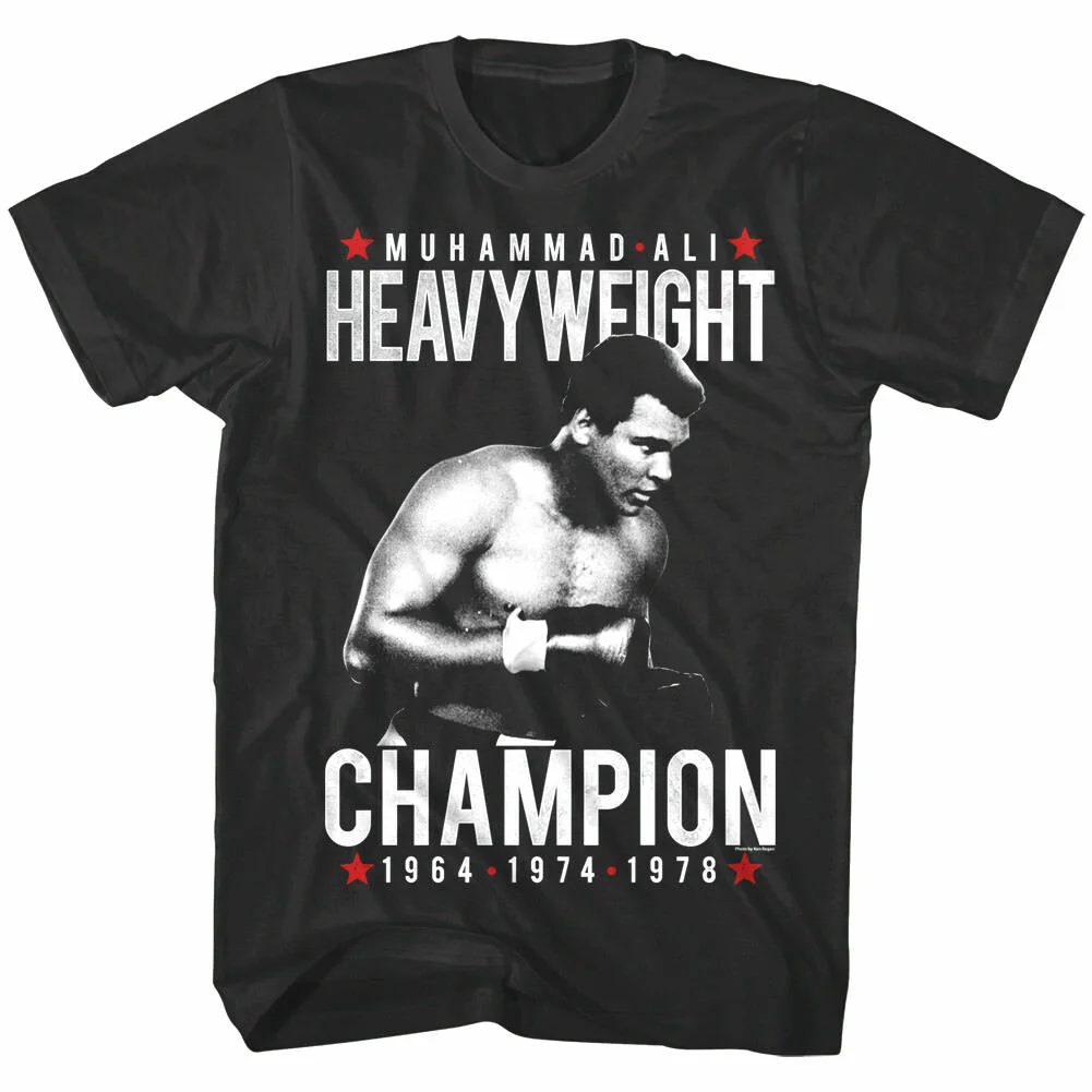 Heavyweight Champion "The Greatest" Muhammad Ali Boxer T-Shirt 100% Cotton O-Neck Short Sleeve Casual Mens T-shirt Size S-3XL
Heavyweight Champion "The Greatest" Muhammad Ali Boxer T-Shirt 100% Cotton O-Neck Short Sleeve Casual Mens T-shirt Size S-3XL