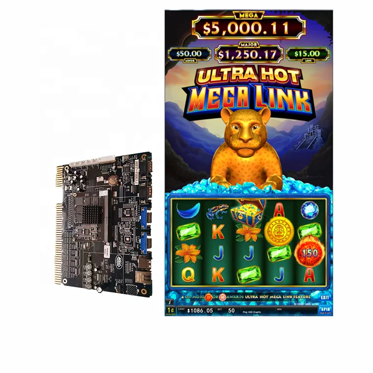 High profit video slot game board ultra hot megr link 5 in 1 PCB board for sale
High profit video slot game board ultra hot megr link 5 in 1 PCB board for sale
