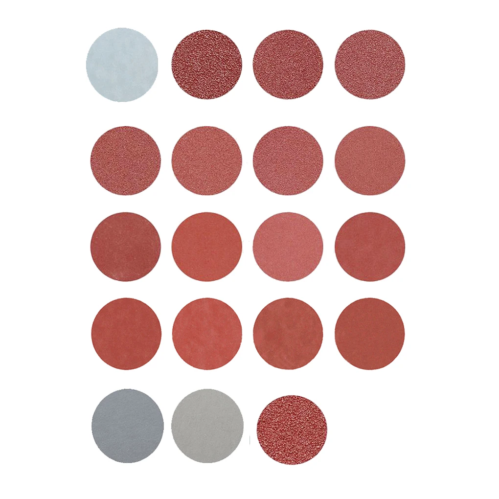 100Pcs Sanding Pads 75MM Sandpaper Disc Grit Assortment Backer Plate Shank Workshop Accessories Replacement Parts
100Pcs Sanding Pads 75MM Sandpaper Disc Grit Assortment Backer Plate Shank Workshop Accessories Replacement Parts