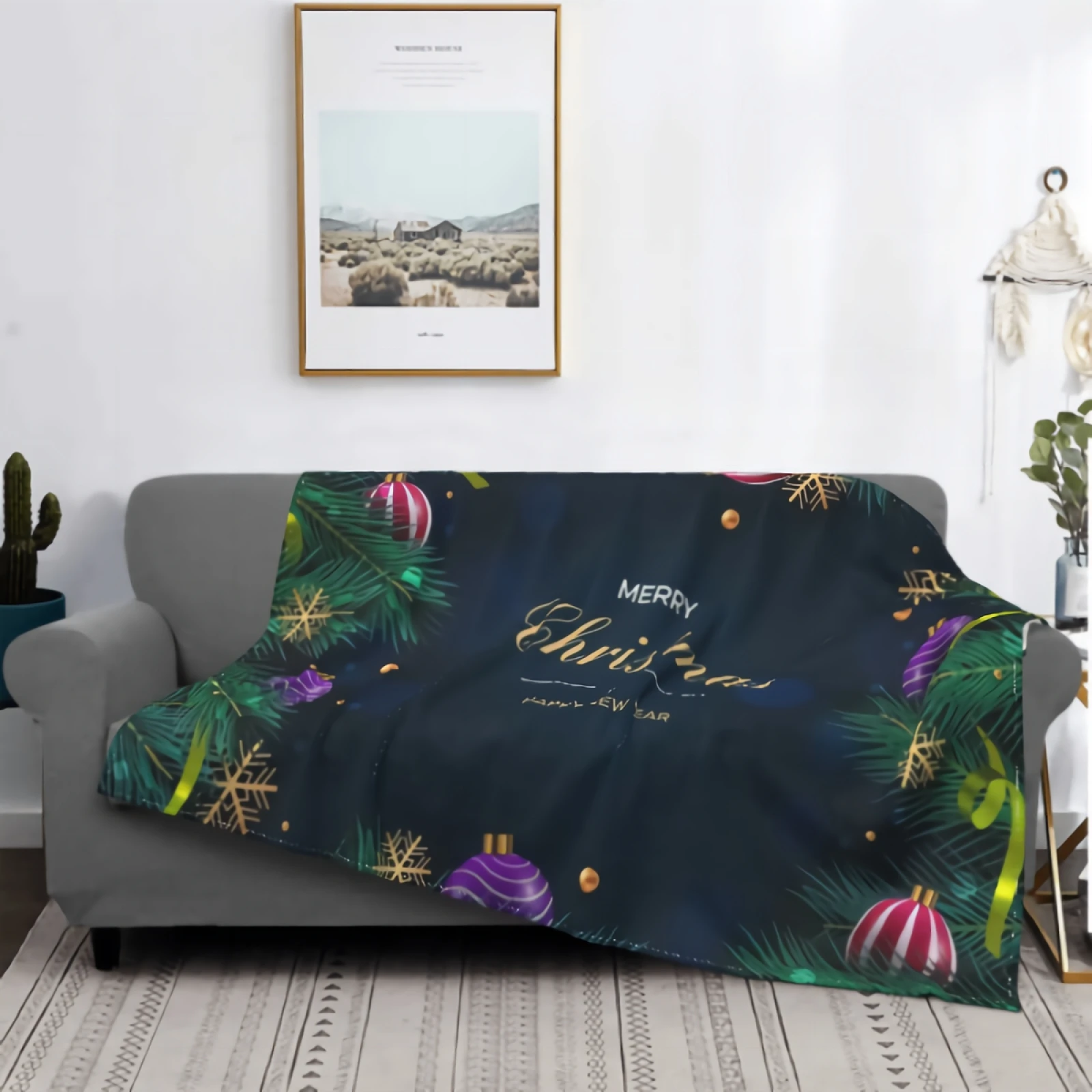 Realistic Christmas Tree Branches Flannel Fleece Bed Blanket Lightweight Cozy Blanket for Bedroom Couch Kids Adults Women Gift
Realistic Christmas Tree Branches Flannel Fleece Bed Blanket Lightweight Cozy Blanket for Bedroom Couch Kids Adults Women Gift