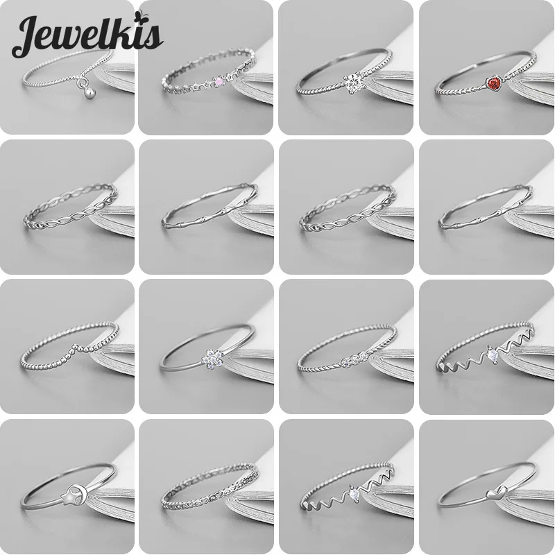 S925 Sterling Silver Thin Finger Rings Shiny Zircon Curve Wave Dolphin Animal Simple Geometric Ring for Women Girl Jewelry Gifts
S925 Sterling Silver Thin Finger Rings Shiny Zircon Curve Wave Dolphin Animal Simple Geometric Ring for Women Girl Jewelry Gifts