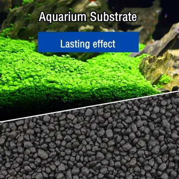 500g Aquarium Planted Soil Substrate Fertilizer Natural Clay Gravel Aquatic Plant Substrate Landscaping Materials acuario