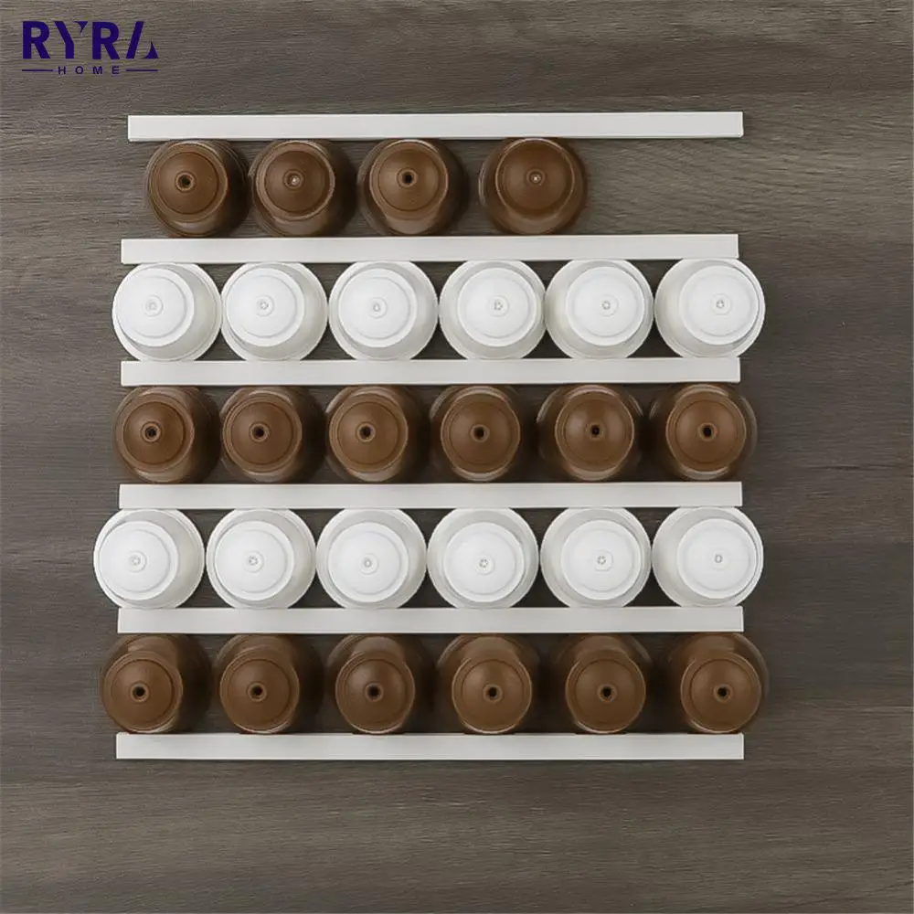 Wall-mounted Punch-free Coffee Storage Rack Dual-use Space-saving Shelves Rack Suitable For Nestle Magnetic Sticker Dropshipping
Wall-mounted Punch-free Coffee Storage Rack Dual-use Space-saving Shelves Rack Suitable For Nestle Magnetic Sticker Dropshipping