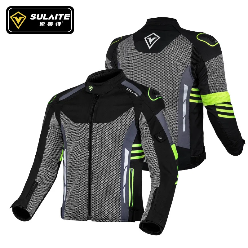 Men's Breathable Chaqueta Moto Jacket Summer Motorcycle Jacket Mesh Riding Jacket Motorcycle with Removable Protector
Men's Breathable Chaqueta Moto Jacket Summer Motorcycle Jacket Mesh Riding Jacket Motorcycle with Removable Protector