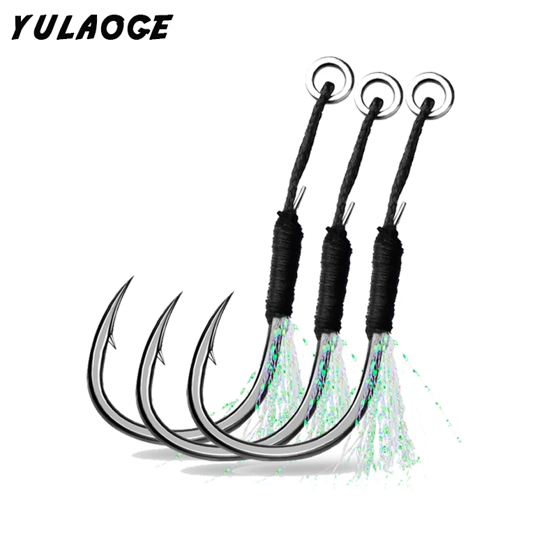 10PCS Carbon steel hooks fishing feathers fishing hook feather hooks bass fishing shimano fishing rockfishing fishing supplies
10PCS Carbon steel hooks fishing feathers fishing hook feather hooks bass fishing shimano fishing rockfishing fishing supplies