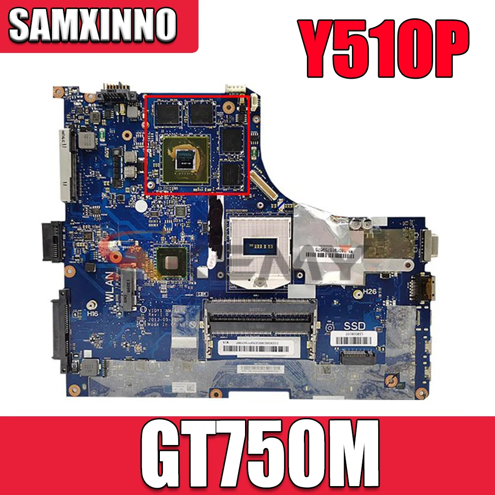 90002924 материнская плата для ноутбука Lenovo Ideapad Y510P, материнская плата VIQY1 NM-A032 с N14P-GT-A2 DDR3 HM86 (HR) 100%, работает
90002924 материнская плата для ноутбука Lenovo Ideapad Y510P, материнская плата VIQY1 NM-A032 с N14P-GT-A2 DDR3 HM86 (HR) 100%, работает