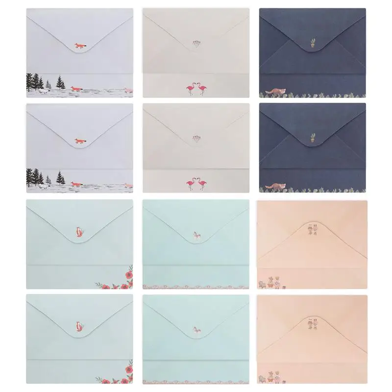 54pcs Exquisite Practical Lovely Stationery Paper Letter Writing Paper Letter Paper Envelope Set for Blessings Gift Sending
54pcs Exquisite Practical Lovely Stationery Paper Letter Writing Paper Letter Paper Envelope Set for Blessings Gift Sending